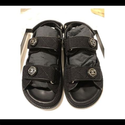 chanel grandpa sandals|Chanel sandals canada.